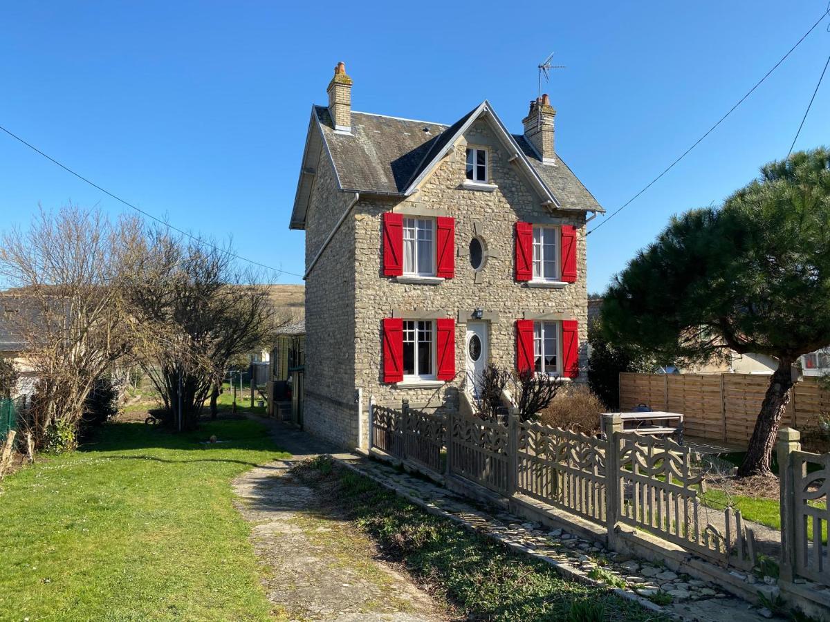 Villa Le Martin Pêcheur Port-en-Bessin-Huppain Exterior foto